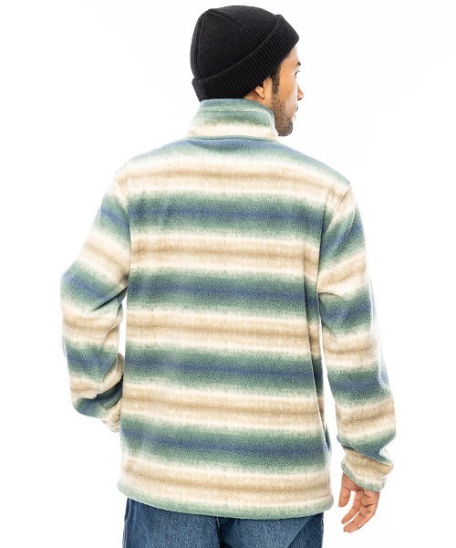 BILLABONG(ビラボン)の「BILLABONG メンズ BOUNDARY MOCK NECK スウェットジャケット/ビラボンモックネックハーフジップフリースブルゾン(ブルゾン・メンズ・ブラック/ネイビー/マルチ・MEDIUM/LARGE/X-LARGE)」の12枚目の写真