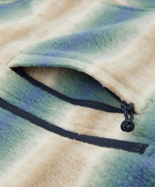 BILLABONG(ビラボン)の「BILLABONG メンズ BOUNDARY MOCK NECK スウェットジャケット/ビラボンモックネックハーフジップフリースブルゾン(ブルゾン・メンズ・ブラック/ネイビー/マルチ・MEDIUM/LARGE/X-LARGE)」の7枚目の写真