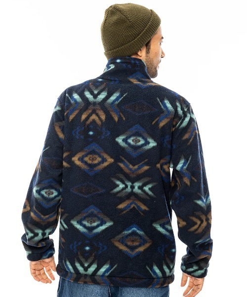 BILLABONG(ビラボン)の「BILLABONG メンズ BOUNDARY MOCK NECK スウェットジャケット/ビラボンモックネックハーフジップフリースブルゾン(ブルゾン・メンズ・ブラック/ネイビー/マルチ・MEDIUM/LARGE/X-LARGE)」の15枚目の写真