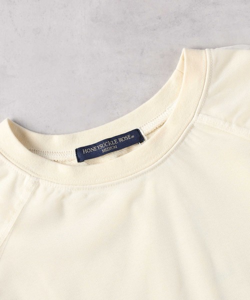 Right-on(ライトオン)の「【HONEYSUCKLE ROSE】チュールスウェット(スウェット・レディース・ネイビー/オフホワイト・M/L/XL)」の5枚目の写真