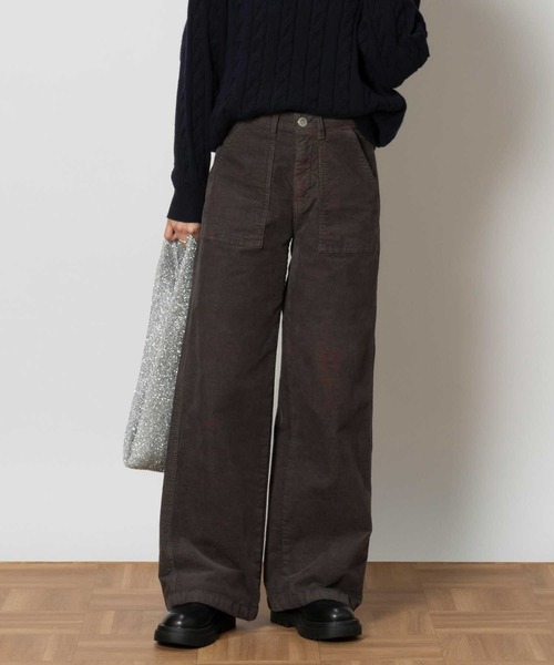 SOMETHING(サムシング)の「【SOMETHING】「BODY FIRE」ワイド(その他パンツ・レディース・ダークグレー・S/M/L/XS)」の1枚目の写真