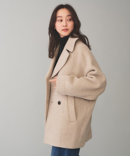 UNTITLED（アンタイトル）の「◆【TICCA】ピーコート（ピーコート・レディース・ベージュ・02）」の4枚目の写真
