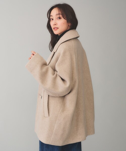UNTITLED（アンタイトル）の「◆【TICCA】ピーコート（ピーコート・レディース・ベージュ・02）」の5枚目の写真