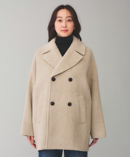 UNTITLED（アンタイトル）の「◆【TICCA】ピーコート（ピーコート・レディース・ベージュ・02）」の10枚目の写真