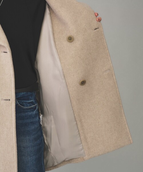 UNTITLED（アンタイトル）の「◆【TICCA】ピーコート（ピーコート・レディース・ベージュ・02）」の18枚目の写真