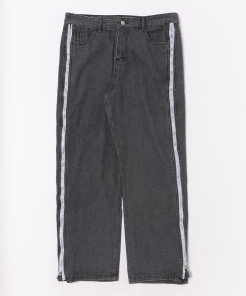 【WARAIJOGO】ダブルジップ変形デニムパンツ(NEZ)（デニムパンツ）｜WARAIJOGO（ワライジョウゴ）