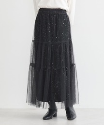 earth music&ecology（アースミュージックアンドエコロジー）の「マルチウェイスパンコールスカート（スカート・レディース）」