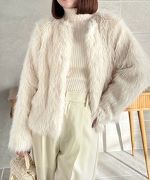 clear | フェイクファージャケット ≪2024AW新作≫(その他アウター)