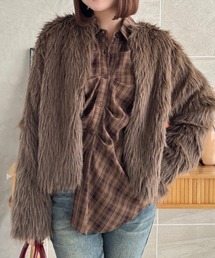 clear | フェイクファージャケット ≪2024AW新作≫(その他アウター)