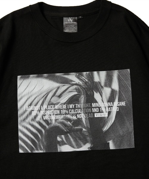 VIRGOwearworks（ヴァルゴウェアワークス）の「Mirage（Tシャツ/カットソー・メンズ・ホワイト/ブラック・2/4/3/5）」の10枚目の写真