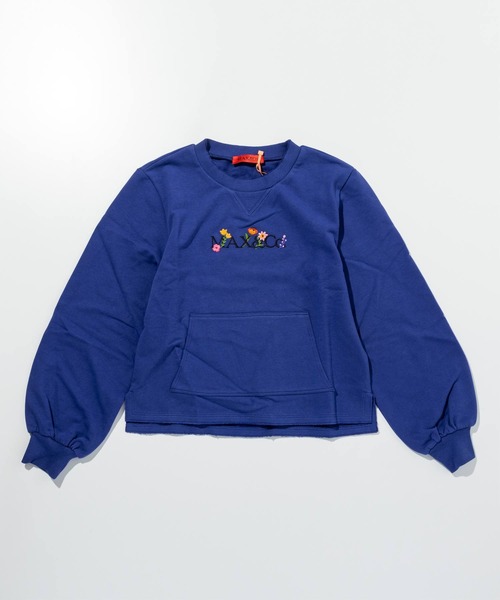 MAX&Co.(マックス アンド コー)の「Max&Co.(マックスアンドコー)Kids & Junior ワンポイントブランドロゴスウェットプルオーバー(スウェット・キッズ・ピンク/ブルー・12Y/14Y/16Y)」の2枚目の写真