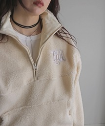 FILA ボアハーフジップ