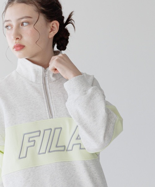 ■tktktkc7様■ セール】FILA/コラボハーフZIP/252057（スウェット）｜GLOBAL