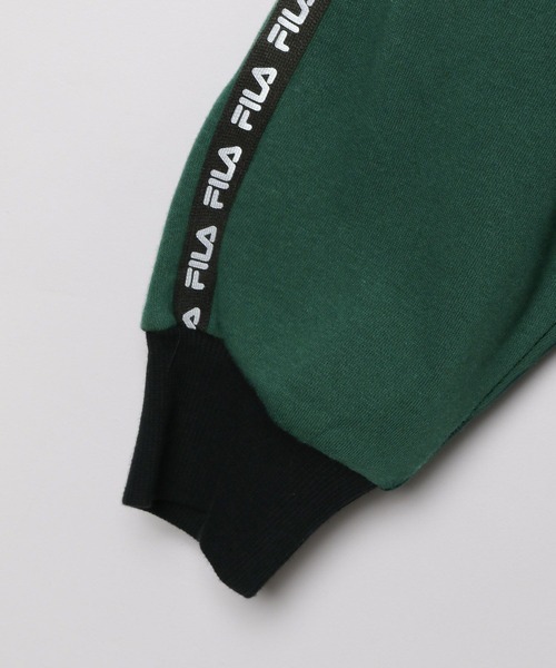 GLOBAL WORK（グローバルワーク）の「FILA/コラボハーフZIP/252057（スウェット・キッズ・アイボリー/杢グレー/グリーン/ブラック・130cm/140cm/150cm/160cm/170cm）」の18枚目の写真