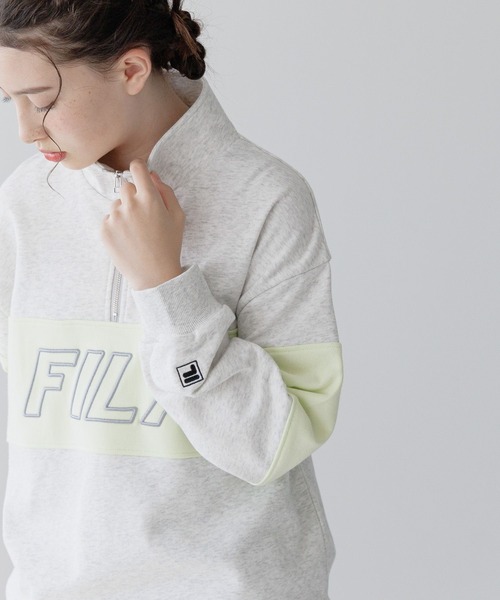 セール】FILA/コラボハーフZIP/252057（スウェット）｜GLOBAL WORK