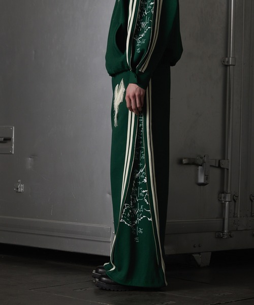 GRANCY】Zipdesign Schroedinger Track Pants / ジップデザイン