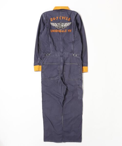 RRL（ダブル アール エル）の「エンブロイダリー ヘリンボーン ツイル