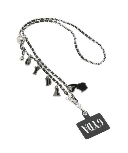 GYDA（ジェイダ）の「GYDA original charmスマホショルダー（スマホケース/カバー・レディース・ブラック/オフホワイト/ピンク・FREE）」の21枚目の写真