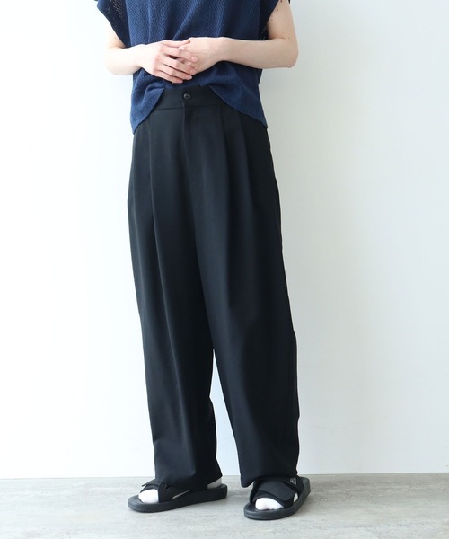 yuni ウォッシャブルサマーウールハーフパンツ AMBIDEX Store ○ウォッシャブルサマーウール ハーフパンツ(F