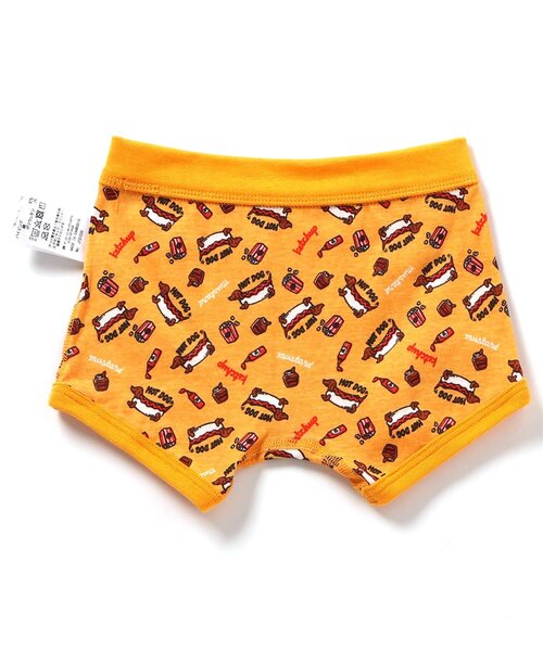 BREEZE（ブリーズ）の「BOYSバリエーション総柄ボクサーパンツ（ボクサーパンツ・キッズ・カーキ/グレー/オフホワイト/グリーン/イエロー・110/130/140/150/100/120）」の6枚目の写真