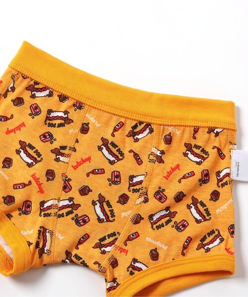 BREEZE（ブリーズ）の「BOYSバリエーション総柄ボクサーパンツ（ボクサーパンツ・キッズ・カーキ/グレー/オフホワイト/グリーン/イエロー・110/130/140/150/100/120）」の7枚目の写真