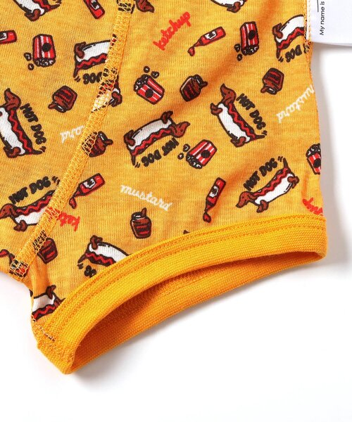 BREEZE（ブリーズ）の「BOYSバリエーション総柄ボクサーパンツ（ボクサーパンツ・キッズ・カーキ/グレー/オフホワイト/グリーン/イエロー・110/130/140/150/100/120）」の9枚目の写真