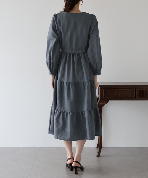 ハートネックティアードワンピース（ワンピース）｜BLUEEAST（ブルー