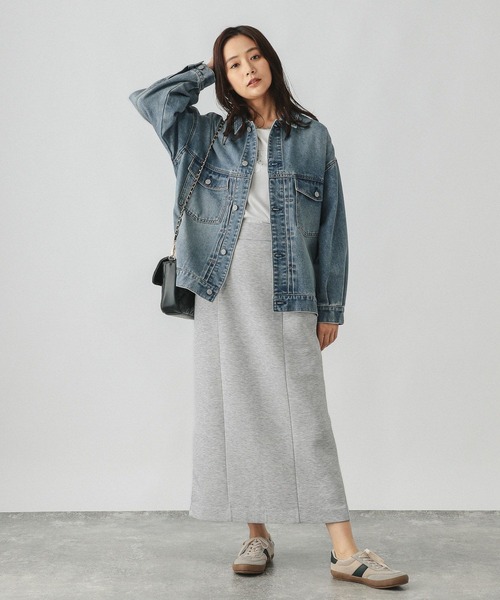 セール】ライトクッションIラインスカート/147681（スカート