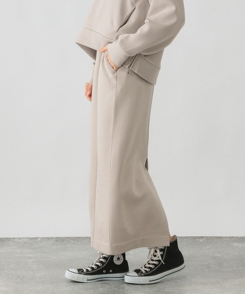 GLOBAL WORK（グローバルワーク）の「ライトクッションIラインスカート/147681（スカート・レディース・ブラック/グレイッシュベージュ/杢グレー・MEDIUM/LARGE）」の21枚目の写真