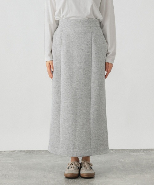 GLOBAL WORK（グローバルワーク）の「ライトクッションIラインスカート/147681（スカート・レディース・ブラック/グレイッシュベージュ/杢グレー・MEDIUM/LARGE）」の22枚目の写真