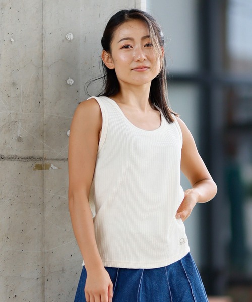 BILLABONG(ビラボン)の「BILLABONG/ビラボン 無地タンクトップ BF013-363(タンクトップ・レディース・ブラック/ホワイト・M/L)」の3枚目の写真