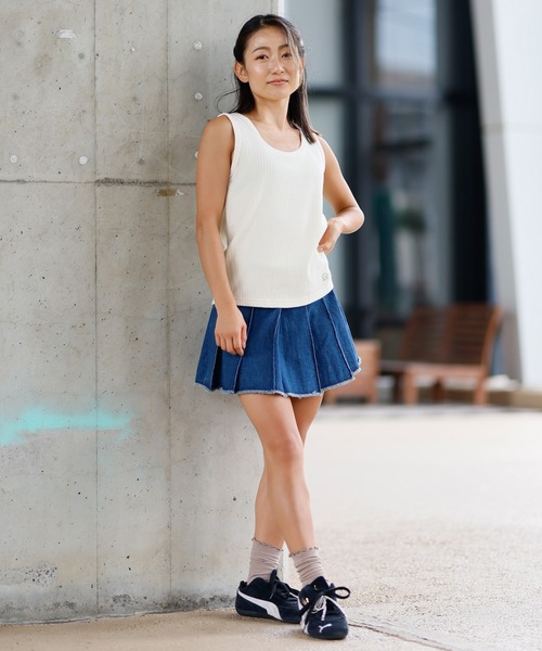 BILLABONG(ビラボン)の「BILLABONG/ビラボン 無地タンクトップ BF013-363(タンクトップ・レディース・ブラック/ホワイト・M/L)」の6枚目の写真