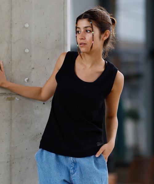 BILLABONG(ビラボン)の「BILLABONG/ビラボン 無地タンクトップ BF013-363(タンクトップ・レディース・ブラック/ホワイト・M/L)」の8枚目の写真