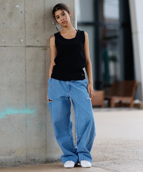 BILLABONG(ビラボン)の「BILLABONG/ビラボン 無地タンクトップ BF013-363(タンクトップ・レディース・ブラック/ホワイト・M/L)」の11枚目の写真