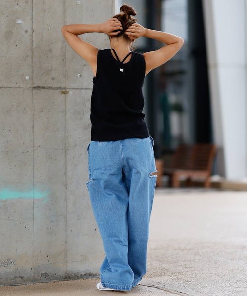 BILLABONG(ビラボン)の「BILLABONG/ビラボン 無地タンクトップ BF013-363(タンクトップ・レディース・ブラック/ホワイト・M/L)」の13枚目の写真