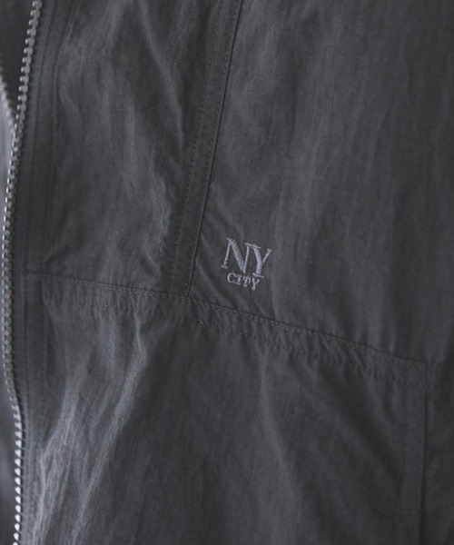 AMERICAN HOLIC（アメリカンホリック）の「撥水加工フィールドブルゾン（ナイロンジャケット・レディース・キャメル/ブラック・L/M）」の21枚目の写真