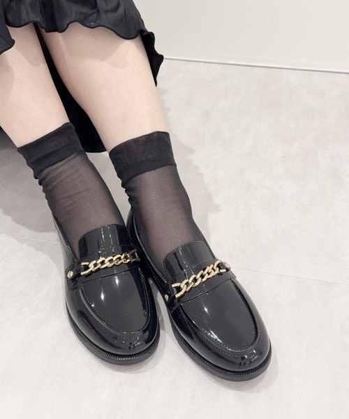NICAL(ニカル)の「【NICAL】レインローファー/554001(レインシューズ・レディース・ブラック・22.5cm/23.5cm/24.0cm/24.5cm/25.0cm/23.0cm/25.5cm/22.0cm)」の14枚目の写真