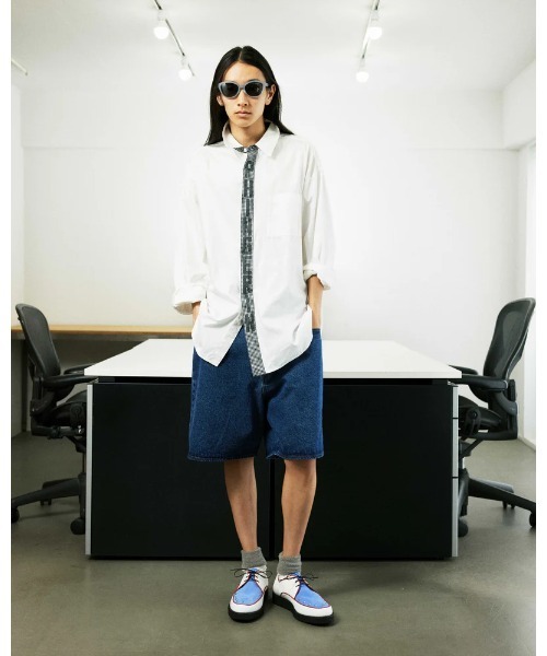 PHINGERIN（フィンガリン）の「PHINGERIN 6PK DENIM SHORTS (PD-251-SBT-031)（デニムパンツ・メンズ・ホワイト/ブラック・MEDIUM/LARGE/SMALL）」の5枚目の写真