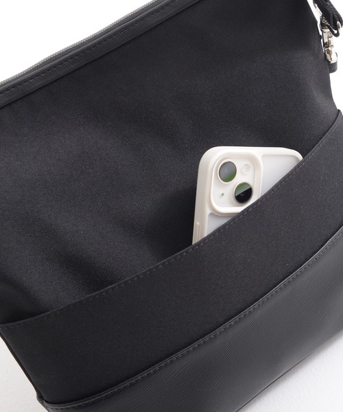 Arnold Palmer(アーノルドパーマー)の「メランジオックス パネル ショルダーバッグ(ショルダーバッグ・メンズ・グレー/チャコールグレー/ブラック・F)」の14枚目の写真