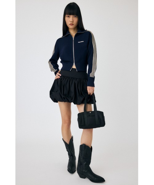 MOUSSY（マウジー）の「KNIT トラックジャケット（その他アウター・レディース・オフホワイト/ネイビー/ライトブルー・FREE）」の13枚目の写真
