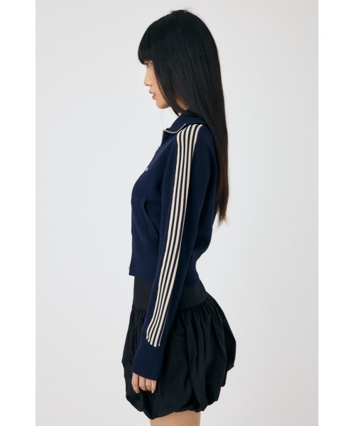 MOUSSY（マウジー）の「KNIT トラックジャケット（その他アウター・レディース・オフホワイト/ネイビー/ライトブルー・FREE）」の17枚目の写真