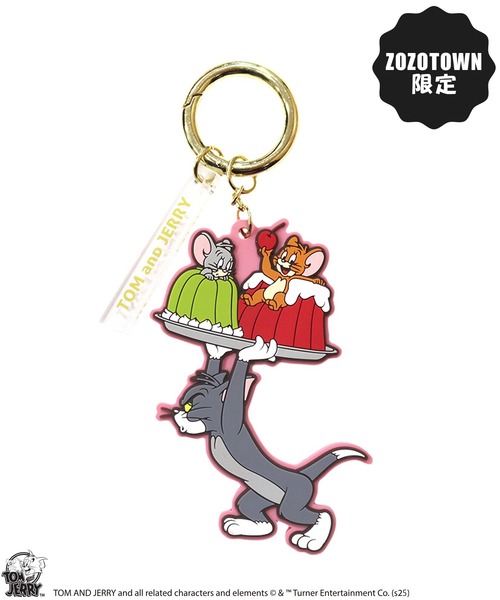 公式】TOM and JERRY バースデーラバーチャーム（キーホルダー