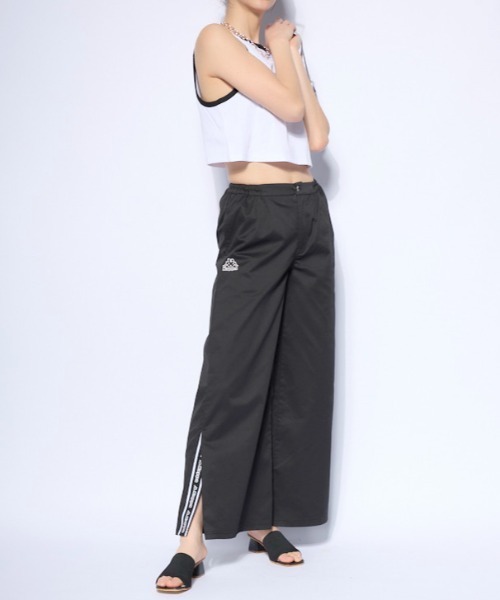 Kappa（カッパ）の「チノワイドパンツ（その他パンツ・レディース・オフホワイト/ブラック・SMALL/MEDIUM/LARGE）」の11枚目の写真