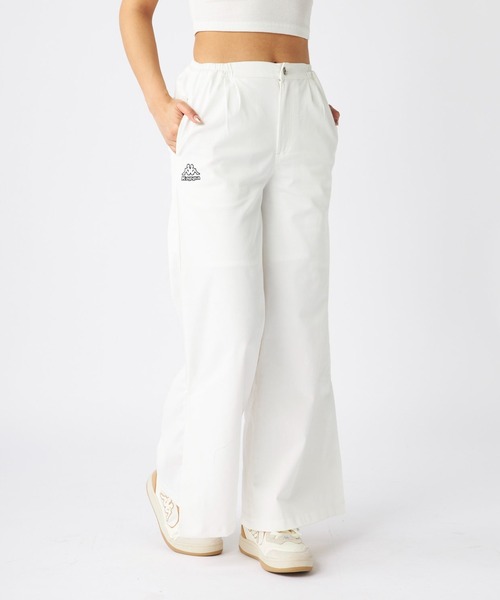 Kappa（カッパ）の「チノワイドパンツ（その他パンツ・レディース・オフホワイト/ブラック・SMALL/MEDIUM/LARGE）」の13枚目の写真