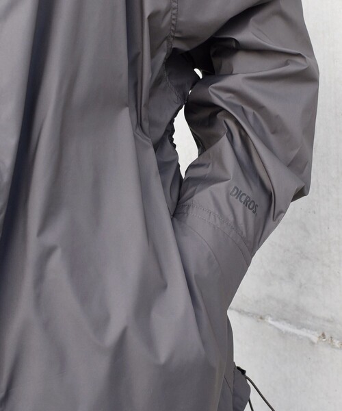 SHIPS any(シップス エニィ)の「SHIPS any:〈撥水加工〉DICROS スピンドル ジップ シャツ(セットアップ対応)◇(シャツ/ブラウス・メンズ・ナチュラル/ダークグレー/ブラック・LARGE/MEDIUM)」の14枚目の写真