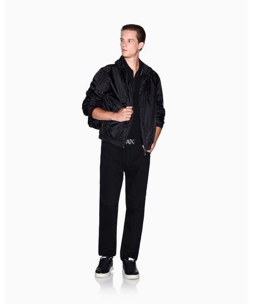 ARMANI EXCHANGE(アルマーニエクスチェンジ)の「【A|X アルマーニ エクスチェンジ】ストレッチコットンデニムパンツ_J13 COMFORT SLIM(デニムパンツ・メンズ・ブラック・30inch/29inch/33inch/32inch/34inch/36inch/31inch/28inch)」の8枚目の写真