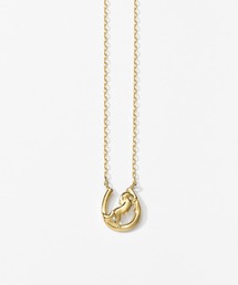 Jewel closet by L&Co.（ジュエルクローゼットバイエルアンドコー）の「K18 馬蹄/ホースシュー ネックレス（ネックレス・メンズ）」