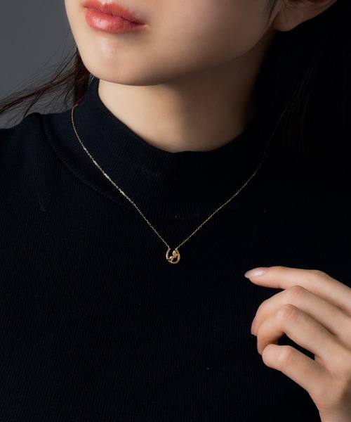 K18 馬蹄/ホースシュー ネックレス（ネックレス）｜Jewel closet by