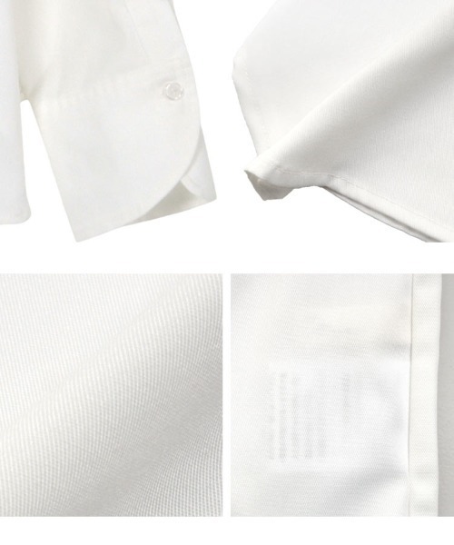 Petitle（プチレ）の「[ 低身長向けサイズ ] ベーシックオーバーシャツ（シャツ/ブラウス・レディース・ライトブルー/イエロー/オフホワイト/ピンク/ブラウン/ベージュ/チェック・PM）」の13枚目の写真