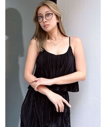 GYDA | サテンプリーツキャミビスチェ【SETUP着用可】(キャミソール)